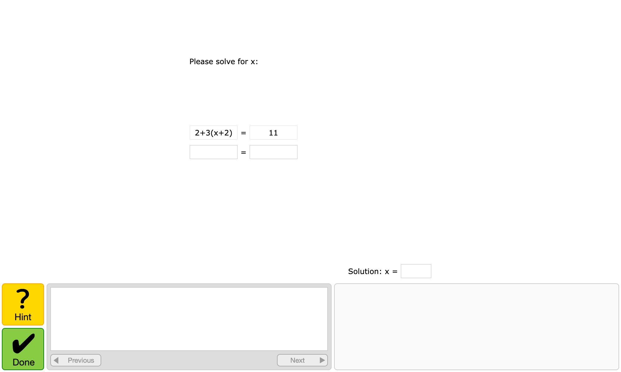 7.54 Solving Multi-Step Equations with Parentheses 7.54 Solving Multi-Step Equations with Parentheses